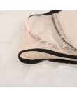 Komplet bielizny damskiej koronkowe fiszbiny seksowna perspektywa dwuczęściowy komplet soutien wąwóz culotte W @