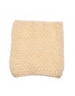 3 sztuk 6 cal Crochet top bez rękawów dla Pettiskirt Tutu Boutique topy typu tuba elastyczna skrzynia owinięte akcesoria odzieżo