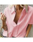 2020 wiosna kobiety luźna bluza topy damski łańcuszek drukuj praca biuro bluzka koszula Lady stylowe bluzki z długim rękawem fem