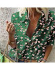 2020 wiosna kobiety luźna bluza topy damski łańcuszek drukuj praca biuro bluzka koszula Lady stylowe bluzki z długim rękawem fem