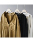 Koszule damskie czarne białe koszule 2020 wiosna kobiety topy koreański moda bluzki z długim rękawem blusas mujer