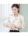 Koszule damskie eleganckie codzienne biuro Lady szyfonowa duży rozmiar Mujer De Moda biała wiosna jesień 5XL bluzki damskie