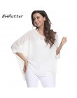BHflutter kobiety bluzki Plus rozmiar 2019 w nowym stylu Batwing w stylu casual, letnia bluzka koszula kobieta Boho szyfonowe ko
