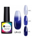 UR SUGAR 7.5ml żel termiczny zmieniający kolor lakier żelowy UV błyszczące cekiny Soak Off UV LED lakier do paznokci lakier do p