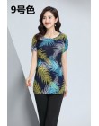 XL-5XL kobiety lato styl codzienne bluzki Flor odzież Plus rozmiar z krótkim rękawem kwiatowy Blusas koszula damska topy rosja 5