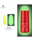 SAVILAND Glow In Dark Nails Poly Gel szybki Uv żelowy lakier budujący Luminous Poly gel żel do malowania paznokci lakier Manicur