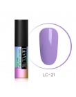 LILYCUTE 5ml 90 kolorowe paznokcie kolorowy żelowy lakier do paznokci Soak Off lampa UV lakier do paznokci Semi permanentny klej