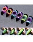 LILYCUTE 5ML 9D kameleon świecący kot oko Soak Off magnetyczny żel uv do dekoracji paznokci polski lakier nail Art baza Top