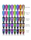 BORN PRETTY 9D kocie oko magnetyczny żel do paznokci 6ml czarny otwór efekt żelowy lakier do paznokci magiczny kameleon Nail Art