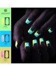 Saviland świecące w ciemności Nail Art brokatowy lakier żelowy świecący neon żelowy lakier do paznokci lato fluorescencyjne usuw