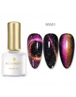 BORN PRETTY 9D kocie oko magnetyczny żel do paznokci 6ml czarny otwór efekt żelowy lakier do paznokci magiczny kameleon Nail Art