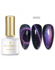 BORN PRETTY 9D kocie oko magnetyczny żel do paznokci 6ml czarny otwór efekt żelowy lakier do paznokci magiczny kameleon Nail Art