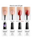 ROSALIND żel polski 1 sztuk UV Nail Art Nagellak Semi permanentny Soak off żel do manicure lakiery hybrydowy paznokci podkład że