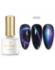 BORN PRETTY 9D kocie oko magnetyczny żel do paznokci 6ml czarny otwór efekt żelowy lakier do paznokci magiczny kameleon Nail Art