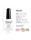 ROSALIND żel polski 1 sztuk UV Nail Art Nagellak Semi permanentny Soak off żel do manicure lakiery hybrydowy paznokci podkład że