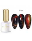 BORN PRETTY 9D kocie oko magnetyczny żel do paznokci 6ml czarny otwór efekt żelowy lakier do paznokci magiczny kameleon Nail Art