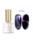 BORN PRETTY 9D kocie oko magnetyczny żel do paznokci 6ml czarny otwór efekt żelowy lakier do paznokci magiczny kameleon Nail Art