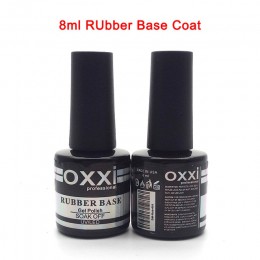 OXXI nowy 8ml do paznokci gumowa podstawa płaszcz i żel top Coat lakier podkład do paznokci Semi Permanant lakier żelowy uv do p