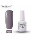 Clou Beaute 15ml żelowy lakier do paznokci uv 244 kolorów lakier Glitter podkład top coat lakier do paznokci vernis semi permana