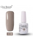 Clou Beaute 15ml żelowy lakier do paznokci uv 244 kolorów lakier Glitter podkład top coat lakier do paznokci vernis semi permana