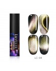 LILYCUTE 5ML 9D kameleon świecący kot oko Soak Off magnetyczny żel uv do dekoracji paznokci polski lakier nail Art baza Top