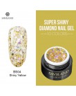 SAVILAND błyszczące diament żelowy lakier do paznokci Super Glitter 6ml różowe złoto holograficzny żele do paznokci lakier do sa