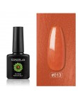 COSCELIA Nail 10ML kolor żelowy lakier do paznokci uv warstwa wierzchnia hybrydowe paznokcie żel Soak Off długotrwały żel do mal