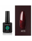 COSCELIA Nail 10ML kolor żelowy lakier do paznokci uv warstwa wierzchnia hybrydowe paznokcie żel Soak Off długotrwały żel do mal