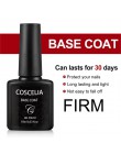 COSCELIA Nail 10ML kolor żelowy lakier do paznokci uv warstwa wierzchnia hybrydowe paznokcie żel Soak Off długotrwały żel do mal