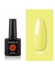 COSCELIA Nail 10ML kolor żelowy lakier do paznokci uv warstwa wierzchnia hybrydowe paznokcie żel Soak Off długotrwały żel do mal