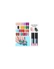 LILYCUTE 5ML żel farba UV żel do paznokci Soak Off Nail Art Led lakier do paznokci brokat malowanie żel do paznokci Art Permanan