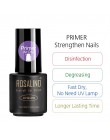 ROSALIND 7ML mat żel żel top coat do paznokci UV Soak-Off nudne matowa powierzchnia trwałe lakiery do paznokci