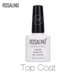 ROSALIND 10ML Top płaszcz podstawowy żelowy lakier do paznokci na przedłużenie paznokci UV LED lakier żelowy primer do paznokci 