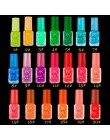 20 kolorów fluorescencyjny Neon Luminous żelowy lakier do paznokci na blask w ciemności lakier do paznokci lakier esmaltes perma