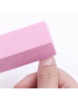 1 zestaw różowy biały formularz bufory do paznokci plik do żelu UV biały pilnik do paznokci blok buforowy polski Pedicure szlifo