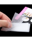 10 sztuk jedwabiu z włókna szklanego na przedłużenie paznokci formularz włókniny jedwabie żel UV włókno budowlane francuski akry