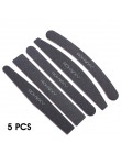 ROHWXY 1/5pcs zestaw pilników do paznokci 100/180 szlifowanie blok buforowy Pedicure Manicure polerowanie polskie przybory kosme