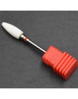3/32 "ceramiczne wiertło do paznokci na urządzenie do pedicure bity elektryczne Manicure frezarka narzędzia do paznokci usuń żel