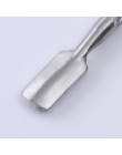 Dual-end odpychacz do skórek Remover usuwanie skórek ze stali nierdzewnej profesjonalne narzędzia do zdobienia paznokci