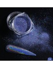 1Box brokat do paznokci holograficzny proszek do zanurzania polerowanie lustrzane chrom pigmenty Nail dekoracje artystyczne Lase