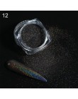 Laser holograficzny paznokcie z brokatem Art Pigment Shining Gradient zanurzenie cekiny lustro Chorme SpangleNail polski pył LY1