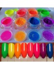6 kolorów/8 kolorów/12 kolorów/partia Neon Pigment proszek do paznokci brokat fosforowy Gradient pyłu Nail Art cekiny Powder Man