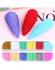 Nail Glitter Mermaid Powder Butterfly płatki błyszczące okrągłe sześciokątne holograficzne błyskotka cekiny zdobienie paznokci d