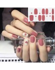Czysta kolorowe do DIY paznokci okładki pełna pokrywa paznokcie naklejki dekoracje artystyczne Manicure klej polski paznokci jed