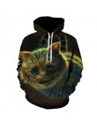 Cartoon kawaii bluzy 3D drukowane Cat oversize męskie bluzy damskie swetry z długim rękawem bluzy z kapturem topy sudaderas