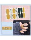 2019 Korea zaprojektowane pełne okłady błyszczące ozdoby do paznokci naklejki naklejki wielokolorowe naklejki do paznokci paski 