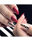 1 sztuk wzór w cętki kalkomanie do paznokci klej 3D naklejki na dekoracje do zdobienia paznokci polski kobiety Sexy Manicure okł