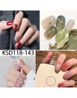 2019 nowe naklejki Glitter KSD Series nieregularne cekiny kalkomanie do paznokci pełna pokrywa naklejane ozdoby do paznokci nakl