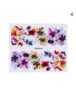 1 arkusz woda do paznokci naklejki transferowe kwiat motyl róża mieszane wzory kolorowy lakier do paznokci Art DIY Design dekora