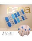 2019 nowe naklejki Glitter KSD Series nieregularne cekiny kalkomanie do paznokci pełna pokrywa naklejane ozdoby do paznokci nakl